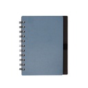 Cuaderno de fibra de trigo 13,2 × 16,1 × 1,6 cm