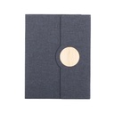 Cuaderno A5 de bambú y RPET 16,2 × 21 × 1,8 cm