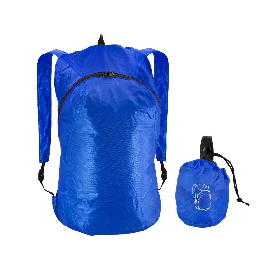 Mochila retráctil ripstop 21 L 28 × 48,5 × 15,5 cm