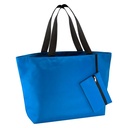 Bolso de playa de microfibra 47 × 34 × 13 cm
