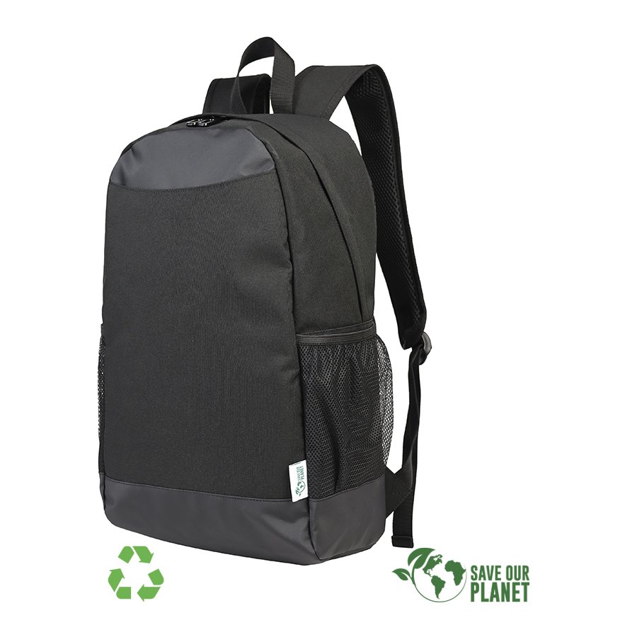 Mochila porta notebook de RPET 20 L 29 × 48 × 14,5 cm