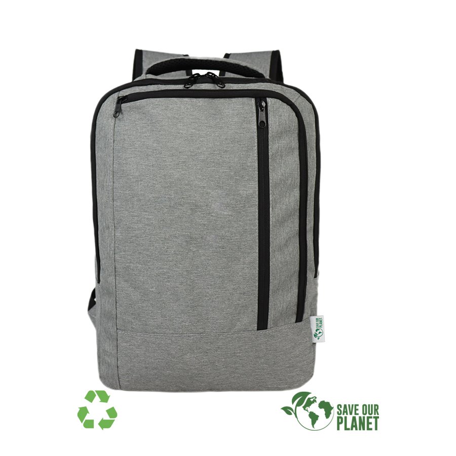 Mochila porta notebook RPET bitono 12,5 L 30 × 41,5 × 10 cm