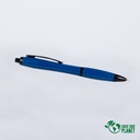 Bolígrafo de fibra de trigo con tinta azul 13,8 × Ø 1,3 cm
