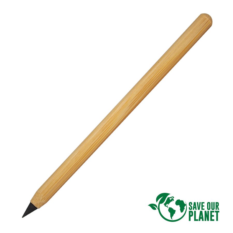 Lápiz de bambú con punta de tungsteno 14,8 × Ø 0,85 cm