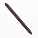 Bolígrafo retráctil de fibra de café 14 × Ø 1,1 cm