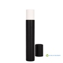 Tubo porta lápiz de cartón forrado negro Ø 2,7 × 16,5 cm