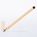 Lápiz de bambú con puntero touch screen 14,8 × Ø 1 cm