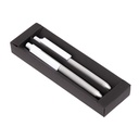 Set de bolígrafo y portaminas de aluminio 5,4 × 17,3 cm