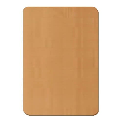 Placa de madera de raulí de 2 mm