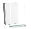 Galvano de cristal rectangular 17,5 × 11 cm