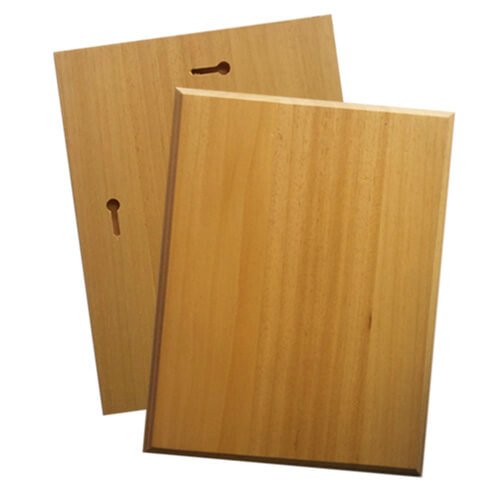 Galvano de madera de álamo con enganche