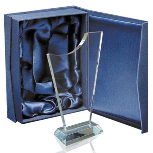 Galvano de cristal 21 × 11,5 cm