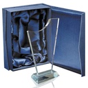 Galvano de cristal 21 × 11,5 cm