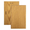 Galvano de madera de roble 25,5 × 16,5 cm