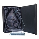 Galvano de cristal 24 × 13 cm