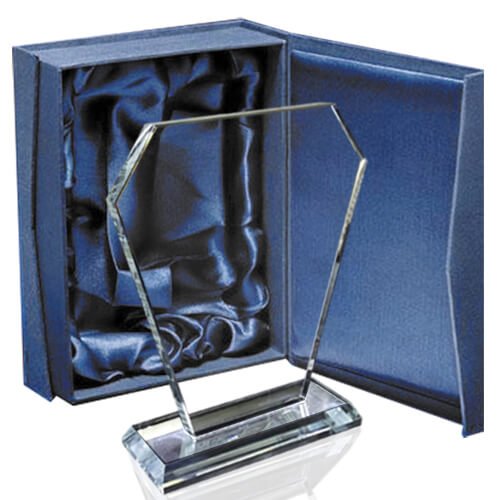 Galvano de cristal 19,5 × 16 cm