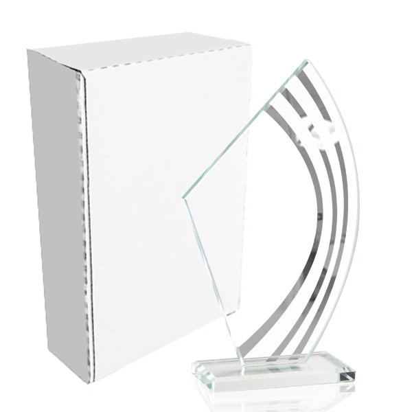 Galvano de cristal 23 × 13 cm
