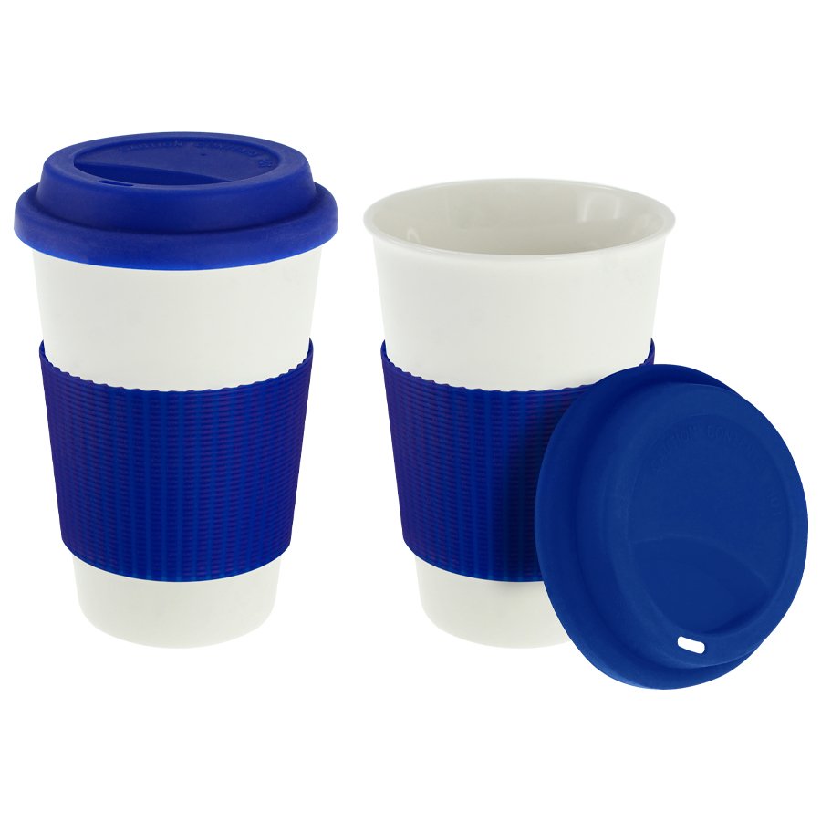 Vaso de cerámica 450 ml Ø 9,2 × 14 cm