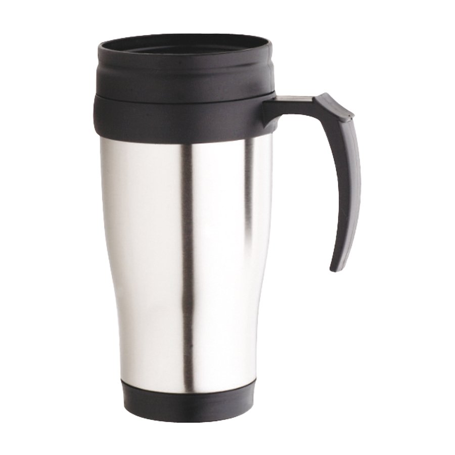 Mug térmico de acero inoxidable 450 ml Ø 8 × 17,5 cm