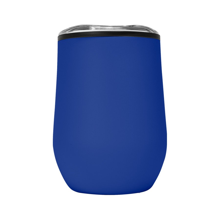 Mug de acero inoxidable y plástico 350 ml Ø 8,9 × 12,1 cm