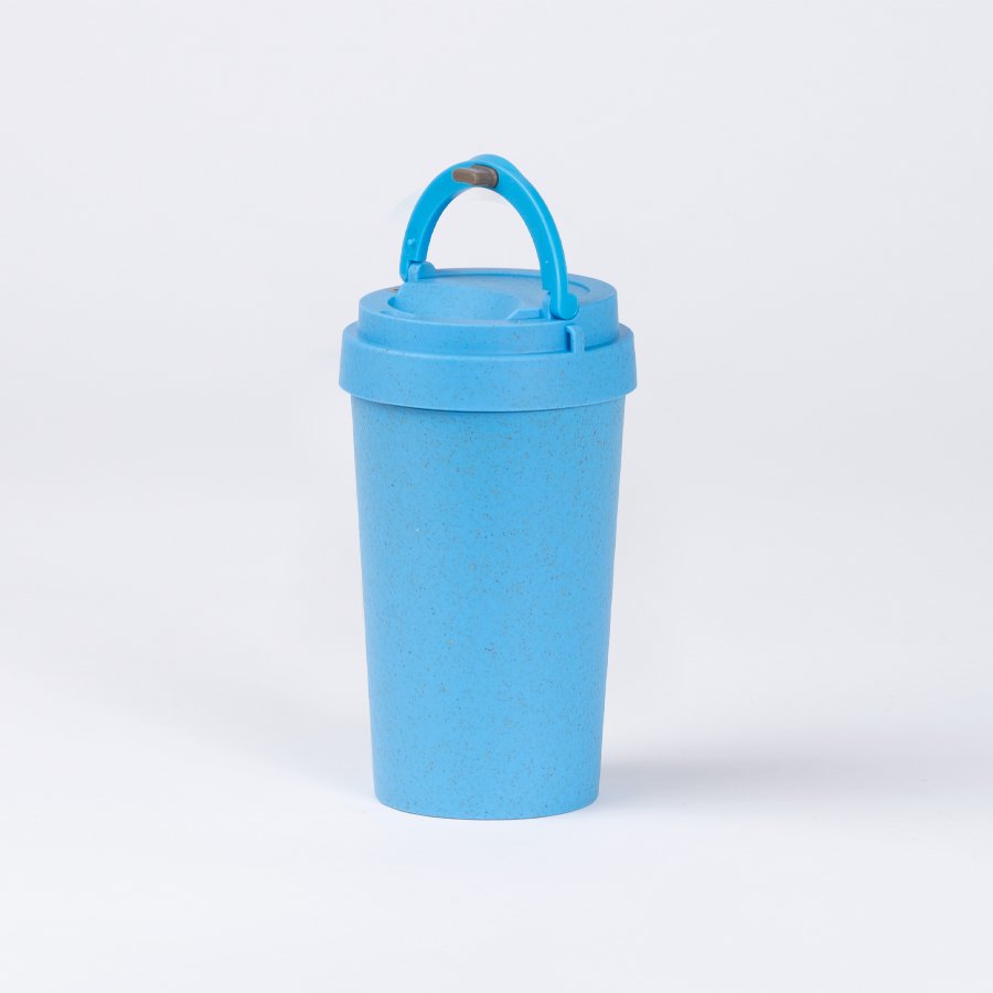 Mug térmico de fibra de trigo de colores 360 ml