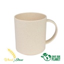 Mug de caña de trigo 350 ml Ø 8 × 9 cm