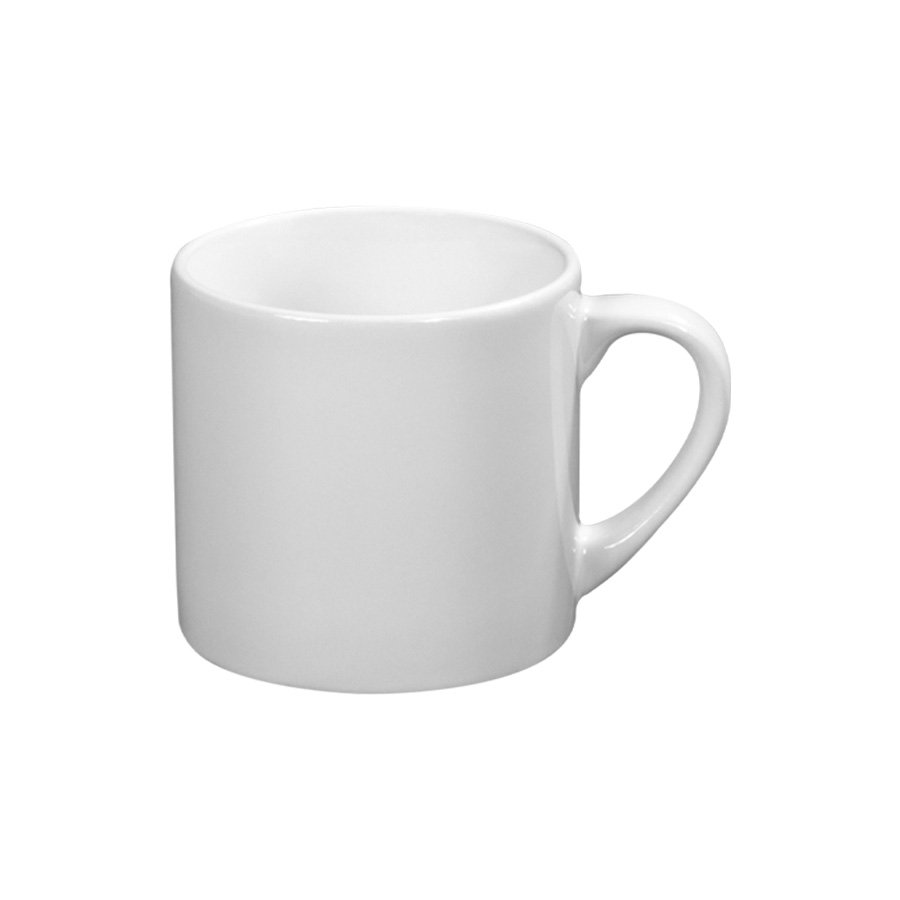 Taza de café para sublimar 160 ml Ø 7,2 × 6,9 cm