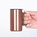 Tazón térmico encobrizado 250 ml Ø 6,5 × 11,5 cm