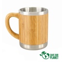Tazón de bambú 350 ml Ø 8 × 10,4 cm
