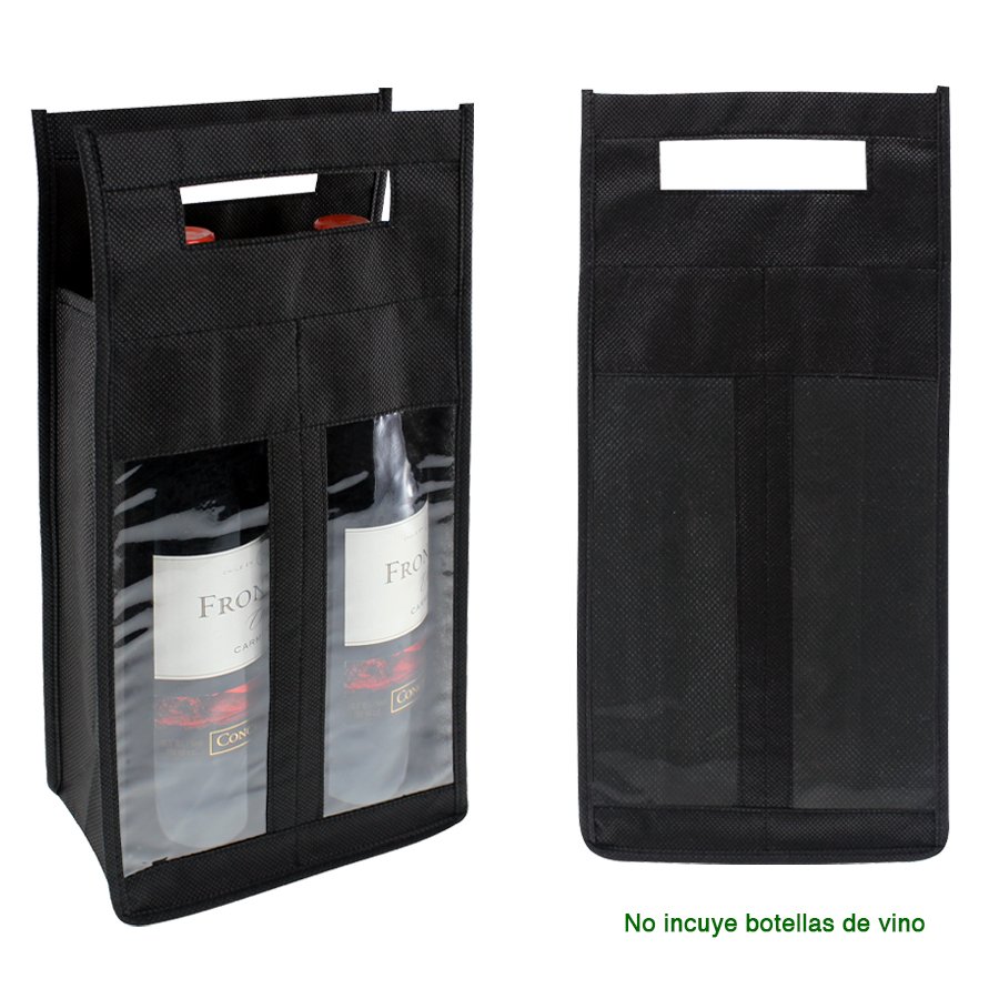 Porta botellas de vino de TNT 17 × 36 × 10 cm
