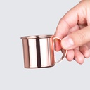 Mini tazón encobrizado 60 ml Ø 5 × 4,5 cm