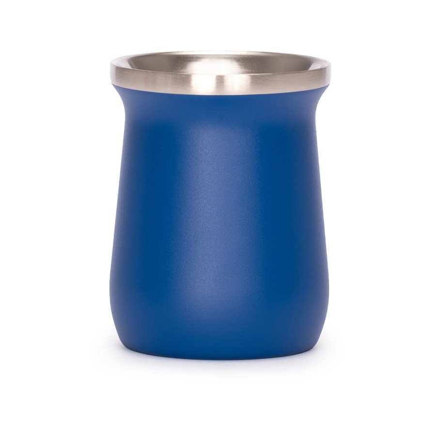 Vaso térmico mate con bombilla 300 ml Ø 8,1 × 10,5 cm