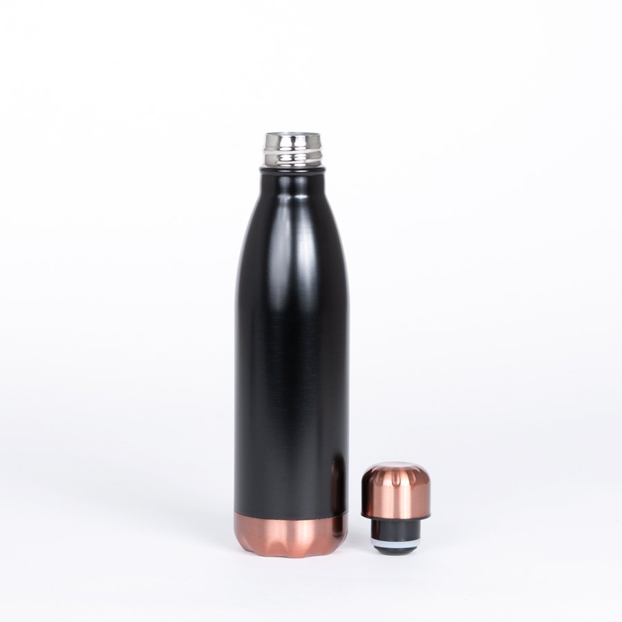 Termo negro y encobrizado 500 ml Ø 6,5 × 27 cm