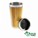 Mug de bambú 450 ml Ø 8 × 17,7 cm