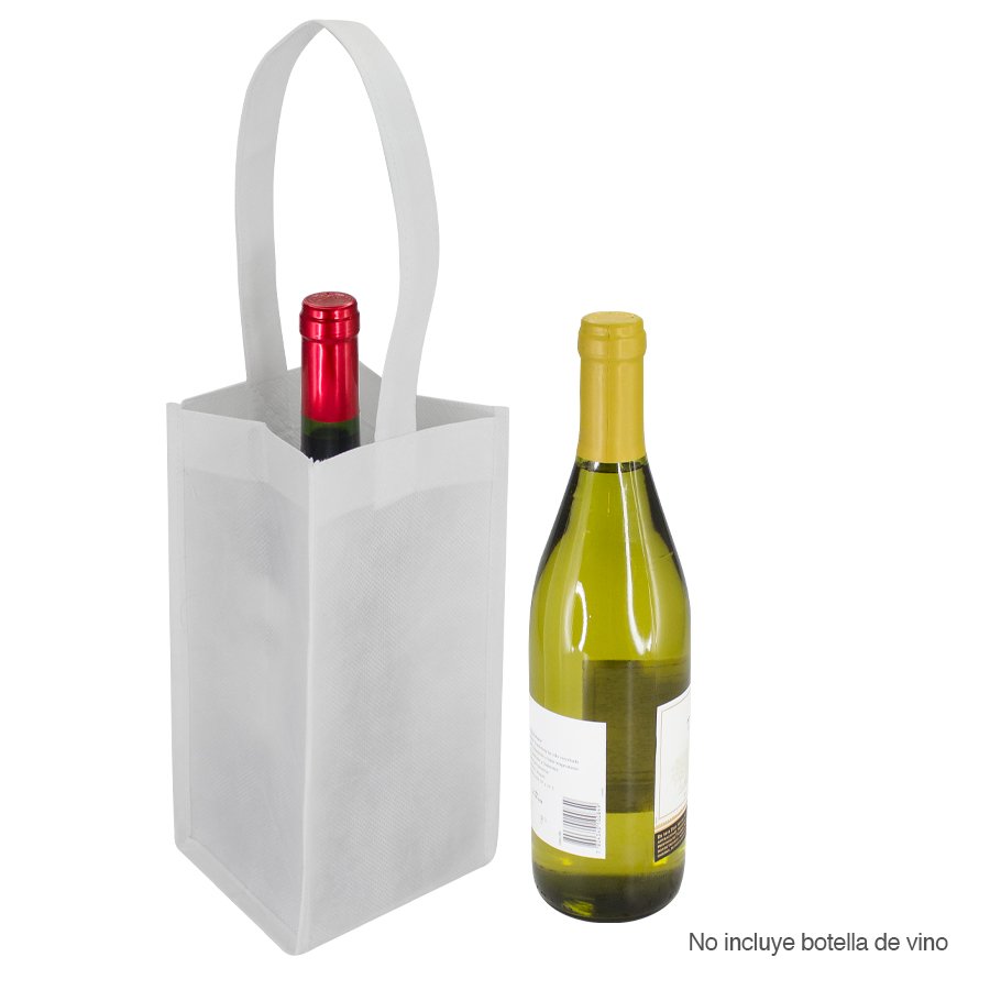 Porta botella de vino de TNT para sublimar 12 × 24 × 12 cm