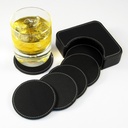 Set de posavasos redondos 12,2 × 12,2 × 3,2 cm