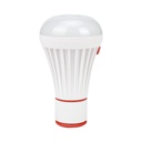 Lámpara colgante tipo ampolleta con 6 LED 10,4 × 5,5 cm