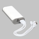 Power bank de 5.200 mAh 9,6 × 4,5 × 2,2 cm