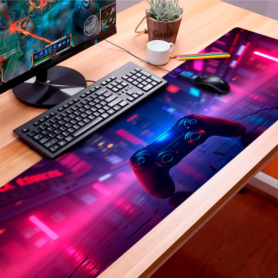 Mouse pad gamer gigante para sublimación 90 × 40 cm