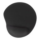 Mouse pad ergonómico con apoyamuñecas 25 × 21 × 2,2 cm
