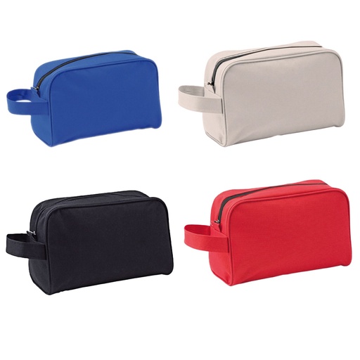 Neceser de poliéster 600D 14 × 21,5 cm
