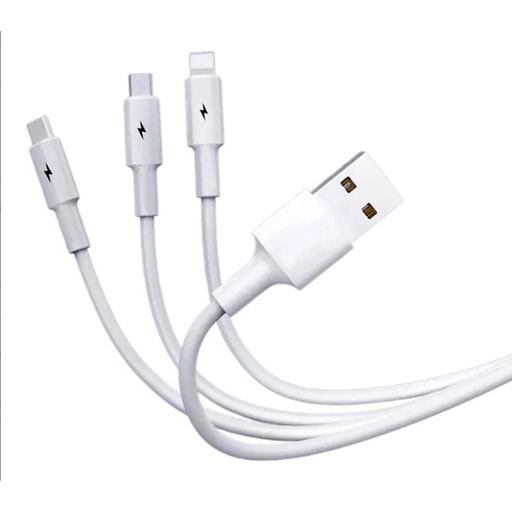Cable multicargador con tu logo